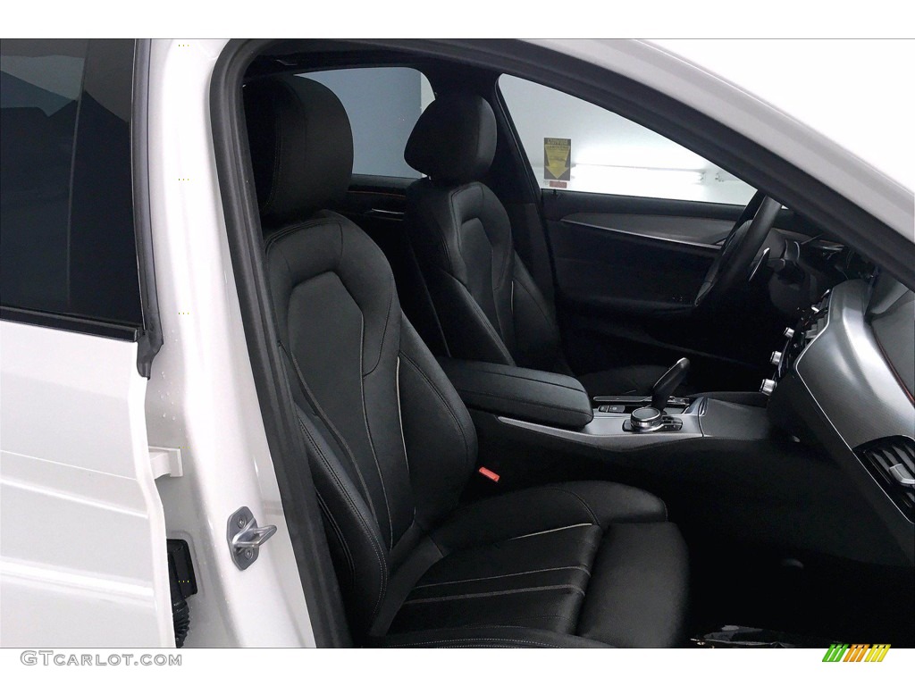 2017 5 Series 540i Sedan - Alpine White / Black photo #6