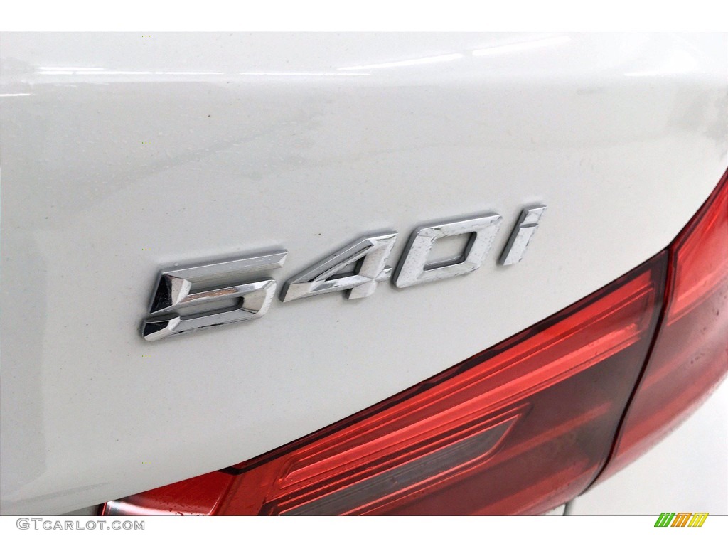2017 5 Series 540i Sedan - Alpine White / Black photo #7