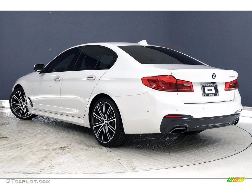 2017 5 Series 540i Sedan - Alpine White / Black photo #10