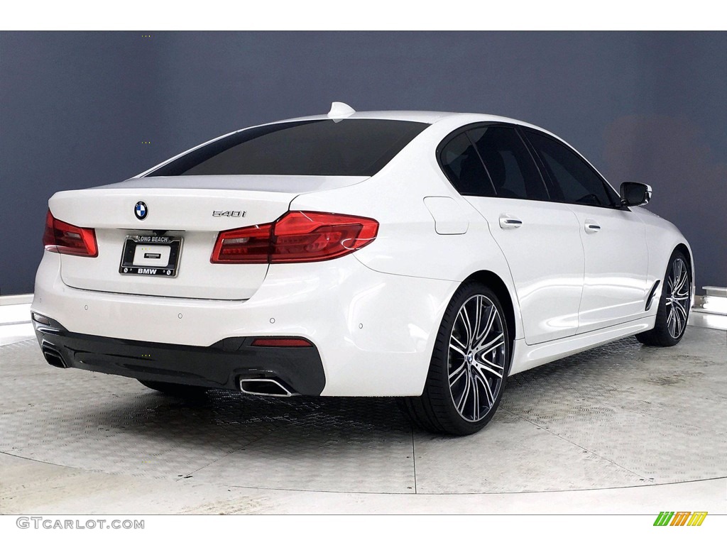 2017 5 Series 540i Sedan - Alpine White / Black photo #13