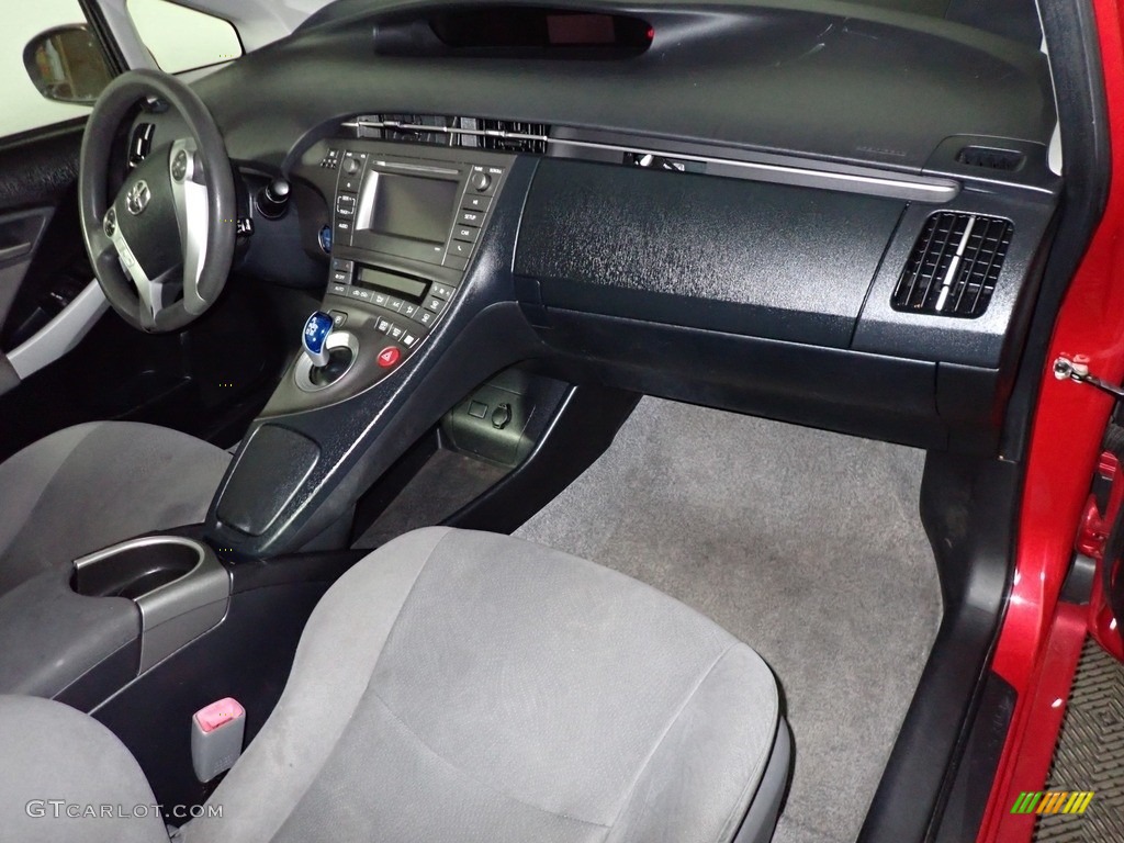 2013 Prius Two Hybrid - Barcelona Red Metallic / Dark Gray photo #26
