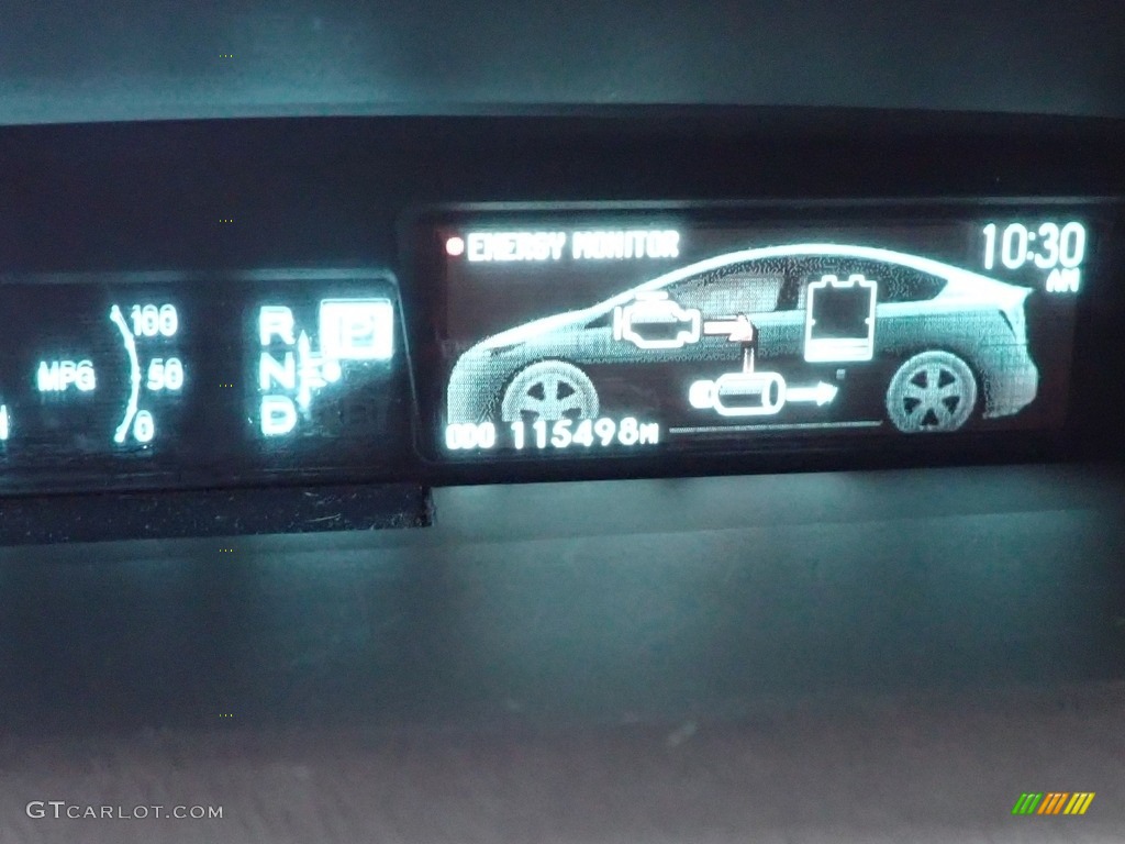 2013 Prius Two Hybrid - Barcelona Red Metallic / Dark Gray photo #28