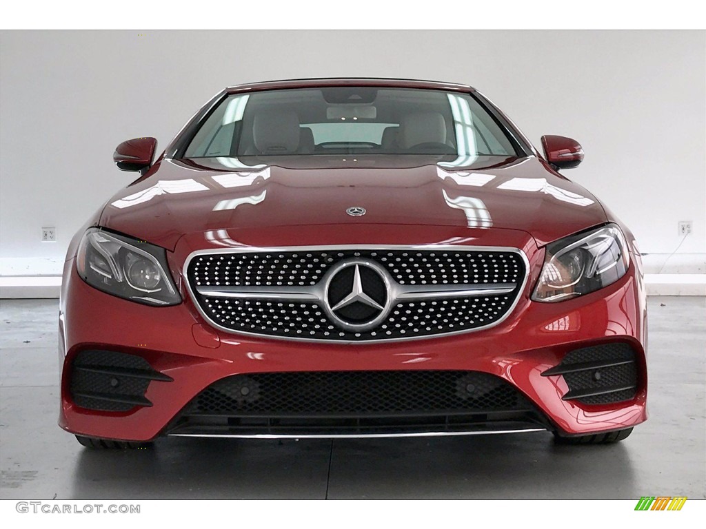 2018 E 400 Convertible - designo Cardinal Red Metallic / Macchiato Beige/Espresso Brown photo #2