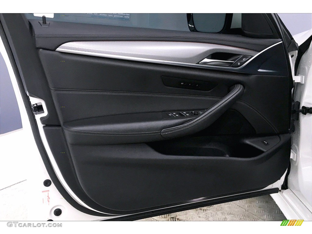 2017 5 Series 540i Sedan - Alpine White / Black photo #23