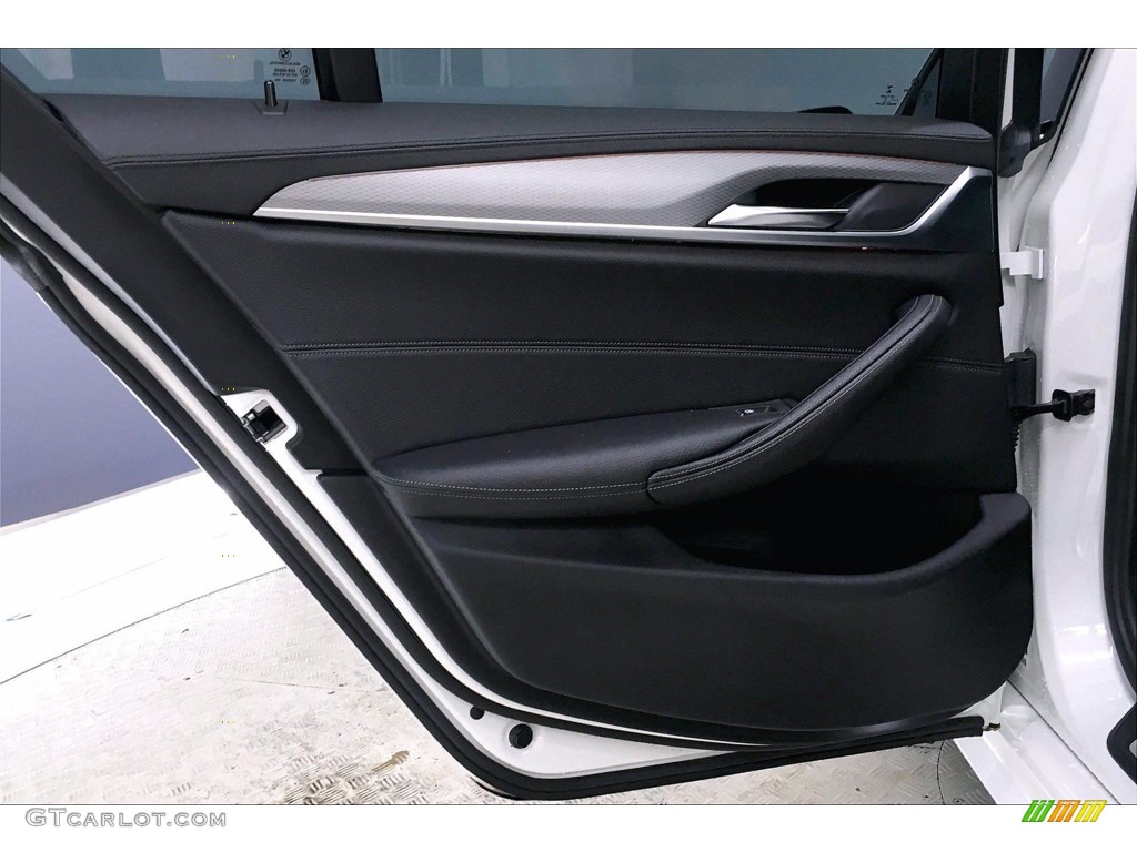 2017 5 Series 540i Sedan - Alpine White / Black photo #25