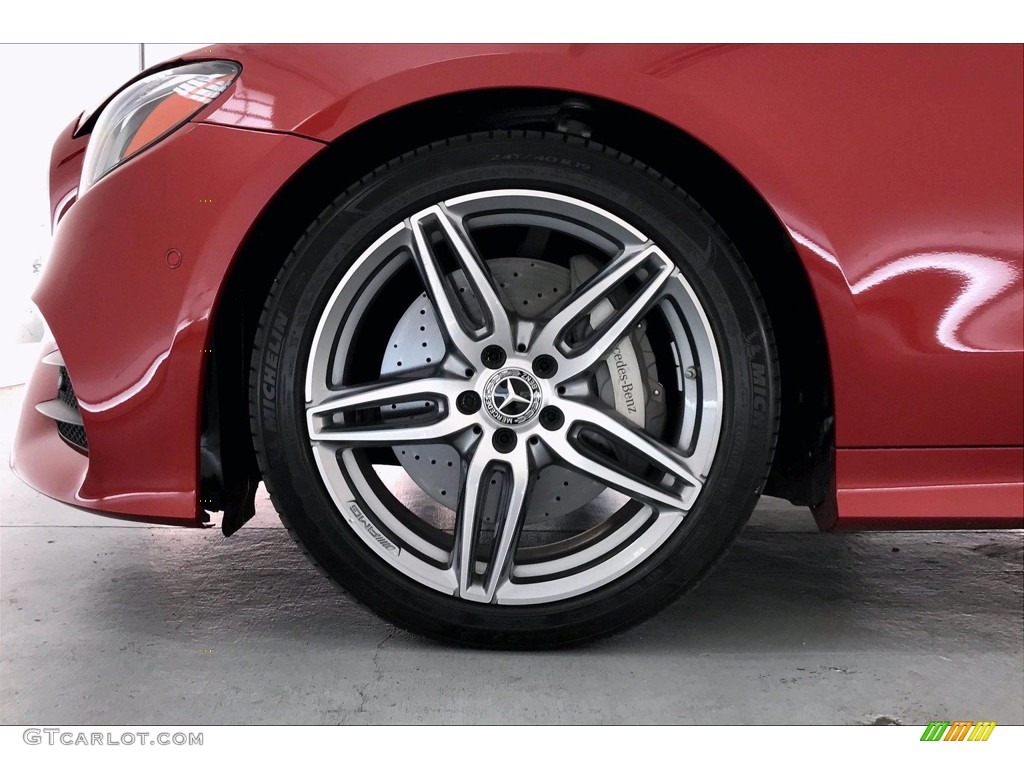 2018 E 400 Convertible - designo Cardinal Red Metallic / Macchiato Beige/Espresso Brown photo #8