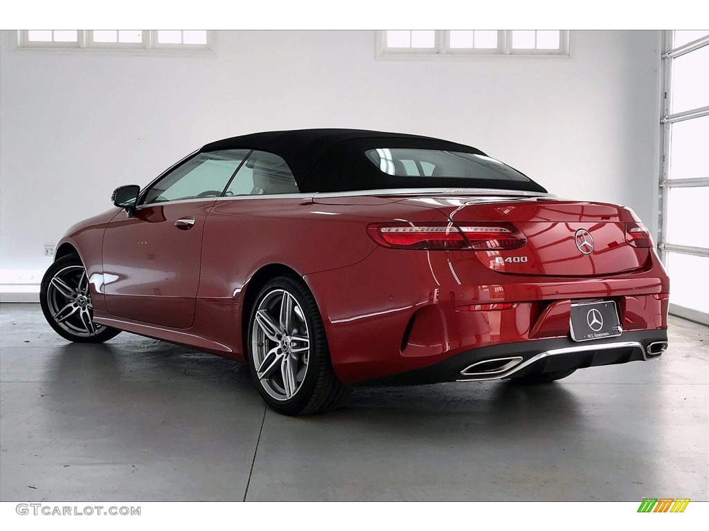 2018 E 400 Convertible - designo Cardinal Red Metallic / Macchiato Beige/Espresso Brown photo #10