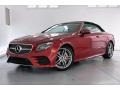 2018 designo Cardinal Red Metallic Mercedes-Benz E 400 Convertible  photo #12