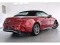 2018 designo Cardinal Red Metallic Mercedes-Benz E 400 Convertible  photo #16