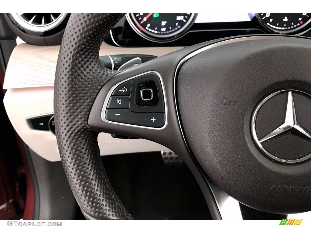 2018 E 400 Convertible - designo Cardinal Red Metallic / Macchiato Beige/Espresso Brown photo #18