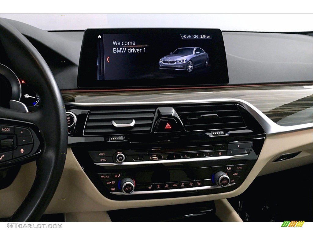 2017 5 Series 530i Sedan - Glacier Silver Metallic / Canberra Beige photo #5