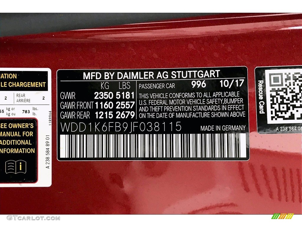 2018 E 400 Convertible - designo Cardinal Red Metallic / Macchiato Beige/Espresso Brown photo #24