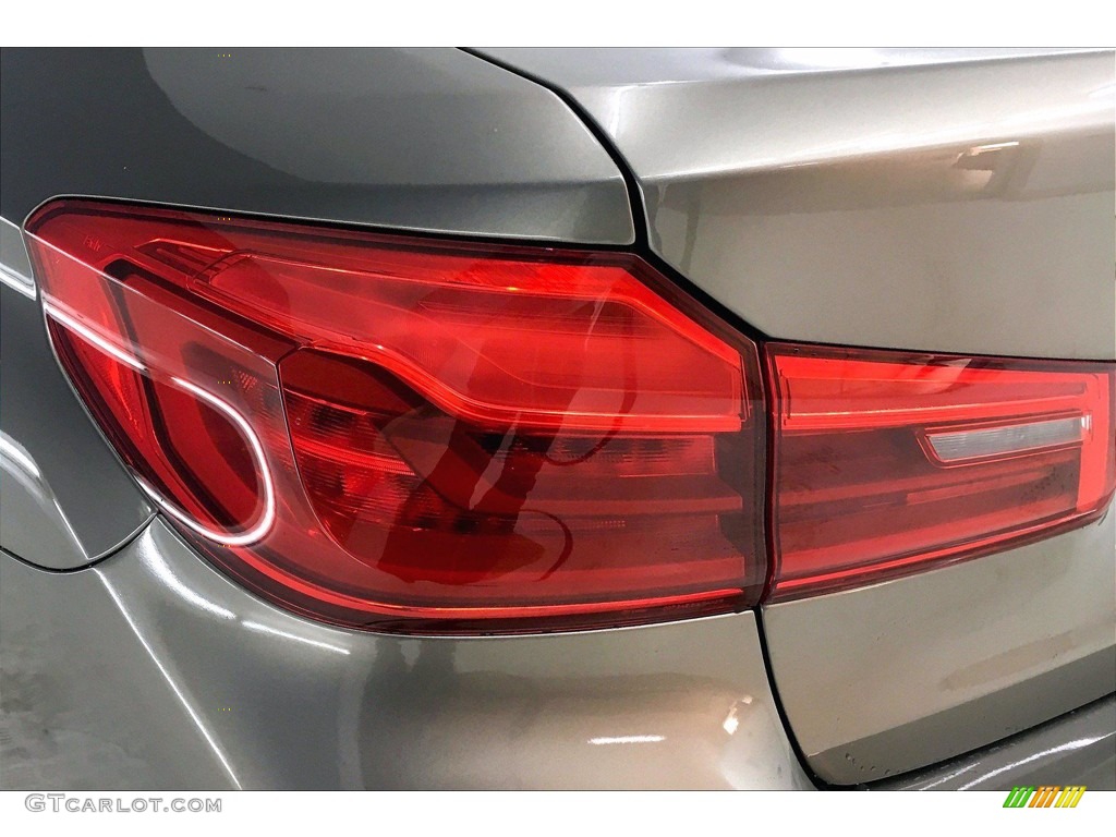 2017 5 Series 530i Sedan - Glacier Silver Metallic / Canberra Beige photo #27