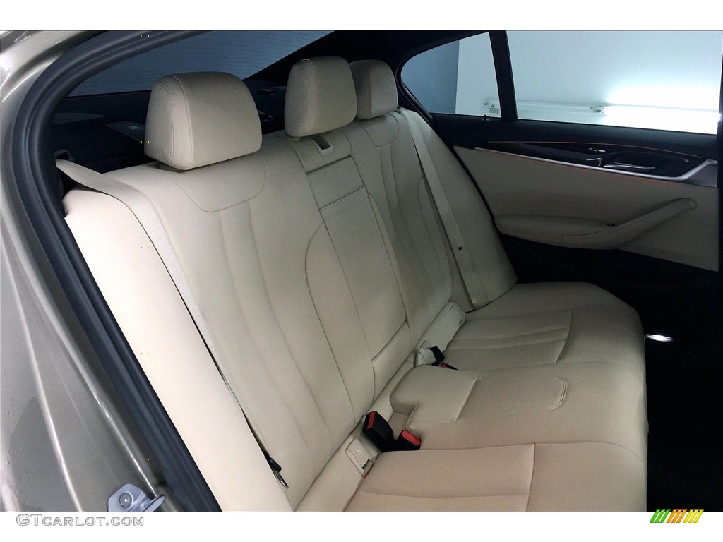 2017 5 Series 530i Sedan - Glacier Silver Metallic / Canberra Beige photo #29