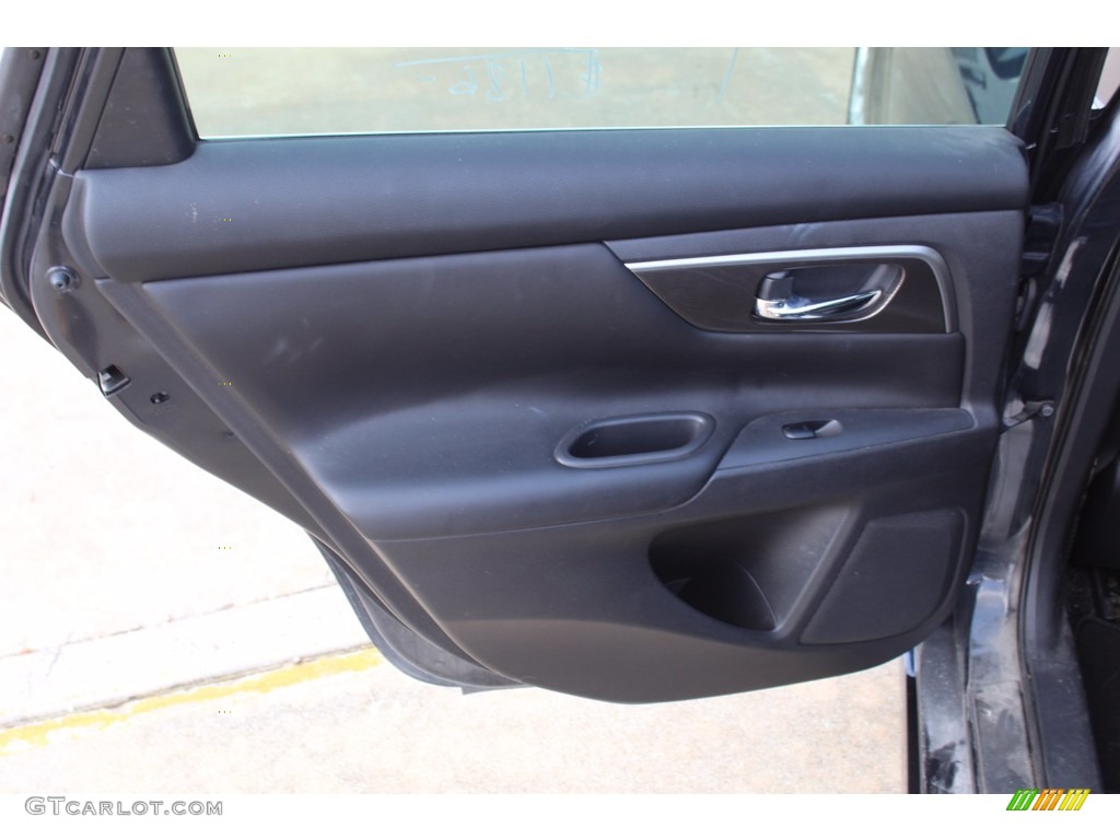 2015 Nissan Altima 3.5 SL Charcoal Door Panel Photo #139526799