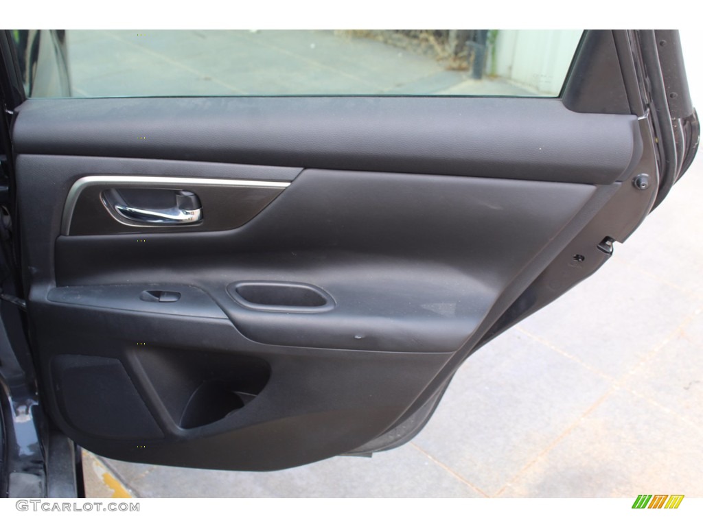 2015 Nissan Altima 3.5 SL Charcoal Door Panel Photo #139526817