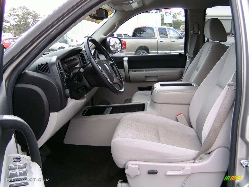 2008 Silverado 1500 LT Crew Cab - Silver Birch Metallic / Light Titanium/Ebony Accents photo #9