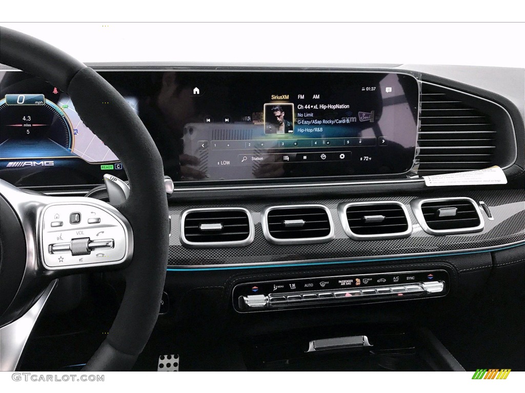 2021 Mercedes-Benz GLE 53 AMG 4Matic Coupe Black Dashboard Photo #139527481