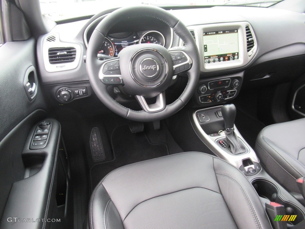 Black Interior 2020 Jeep Compass High Altitude Photo #139527709