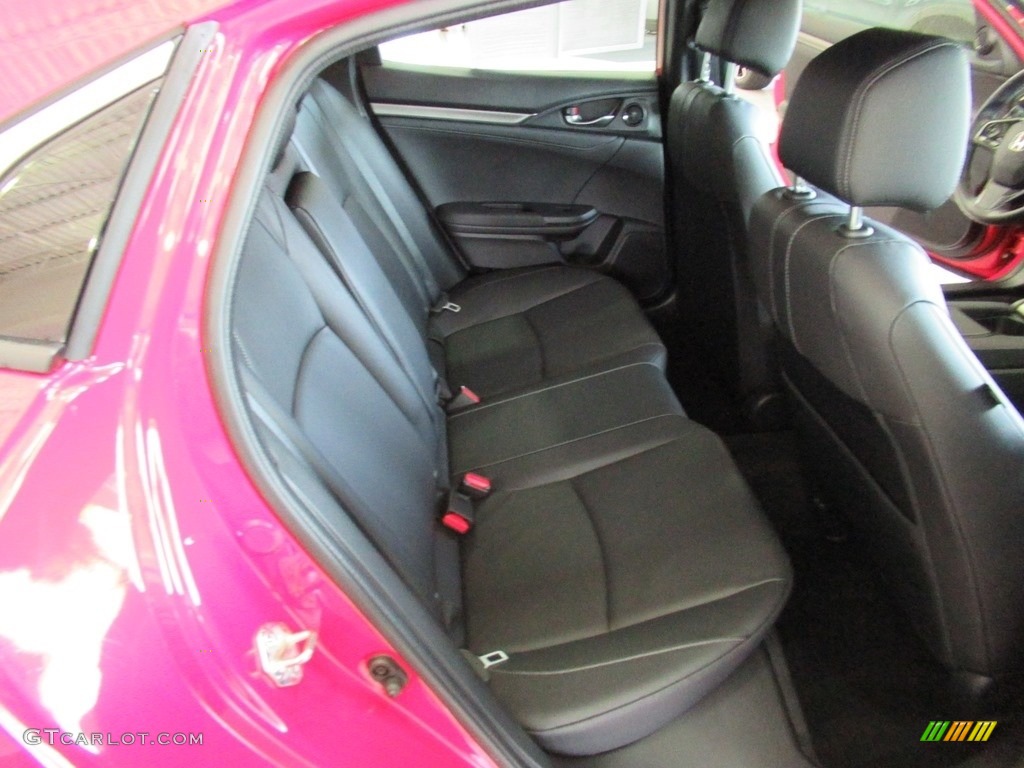 2018 Honda Civic EX-L Navi Hatchback Rear Seat Photo #139527793
