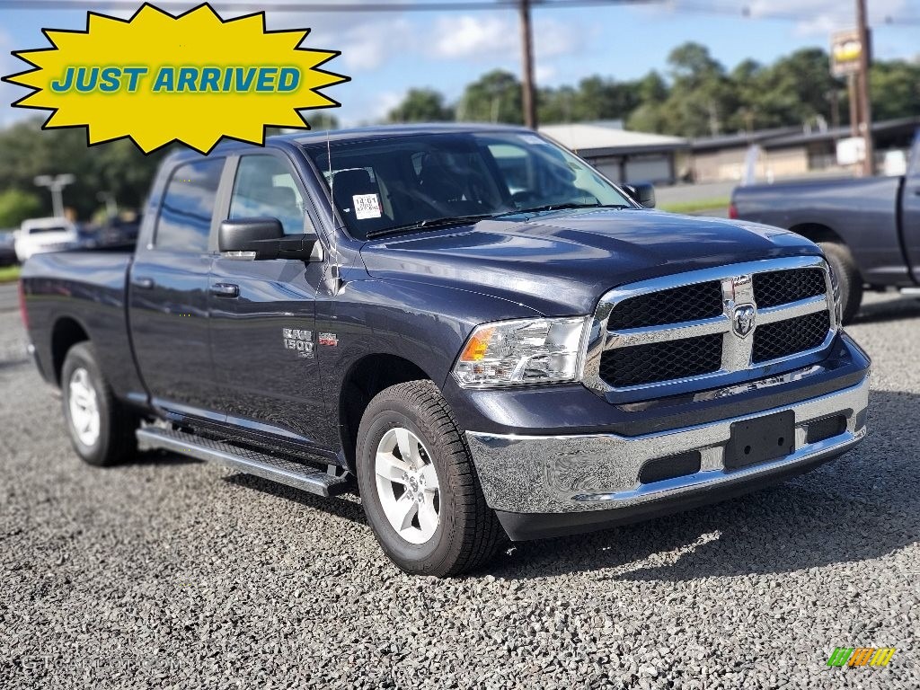 2020 1500 Classic SLT Crew Cab - Maximum Steel Metallic / Black/Diesel Gray photo #1