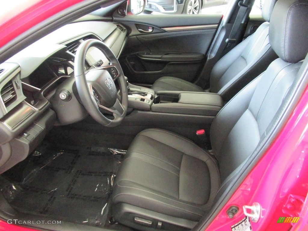 2018 Honda Civic EX-L Navi Hatchback Front Seat Photo #139527997