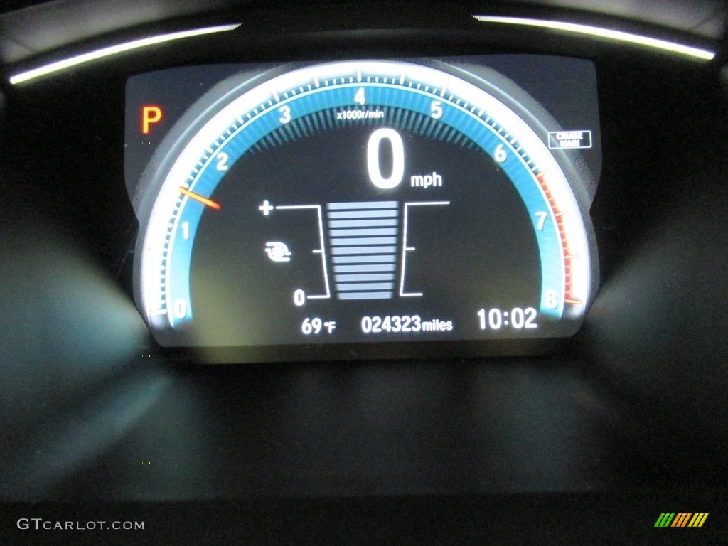 2018 Honda Civic EX-L Navi Hatchback Gauges Photo #139528057