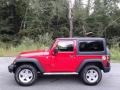 Flame Red 2014 Jeep Wrangler Sport 4x4