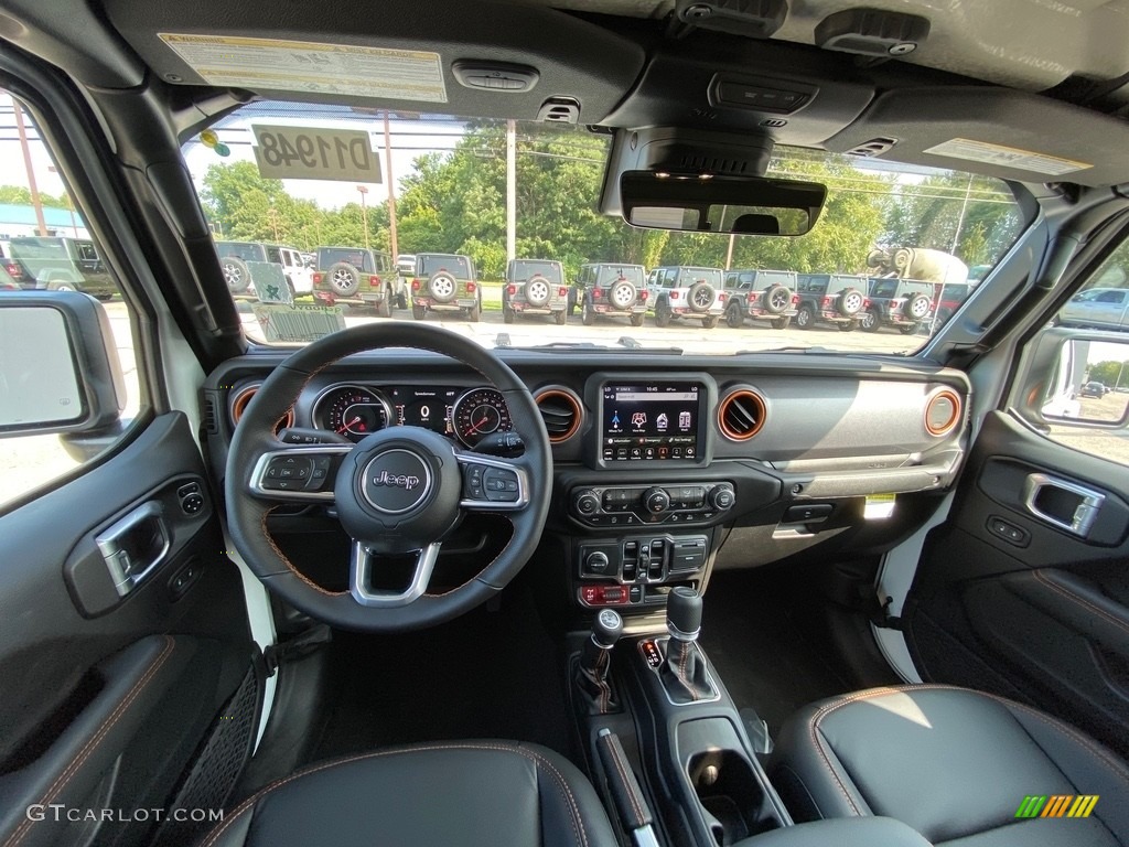 Black Interior 2021 Jeep Gladiator Mojave 4x4 Photo #139528210