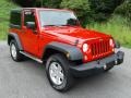 2014 Flame Red Jeep Wrangler Sport 4x4  photo #5