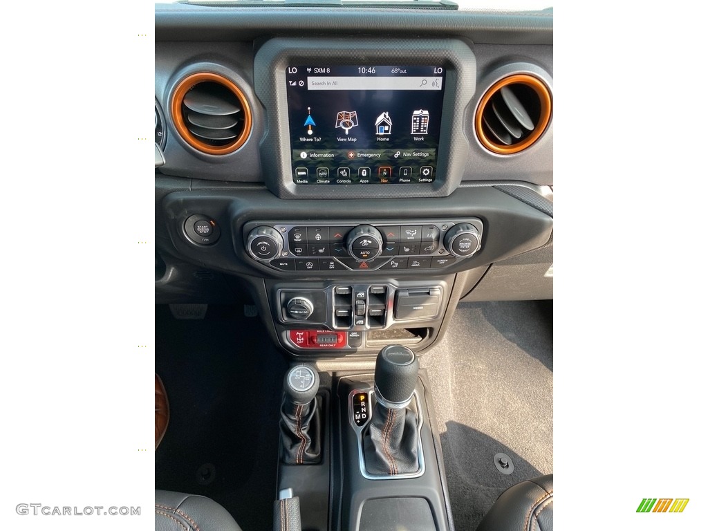 2021 Jeep Gladiator Mojave 4x4 Controls Photo #139528256