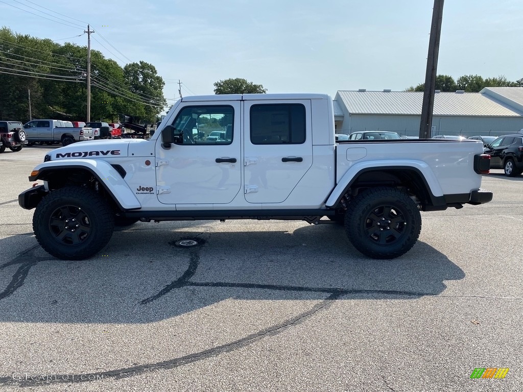 Bright White 2021 Jeep Gladiator Mojave 4x4 Exterior Photo #139528306
