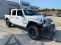 2021 Bright White Jeep Gladiator Mojave 4x4  photo #10