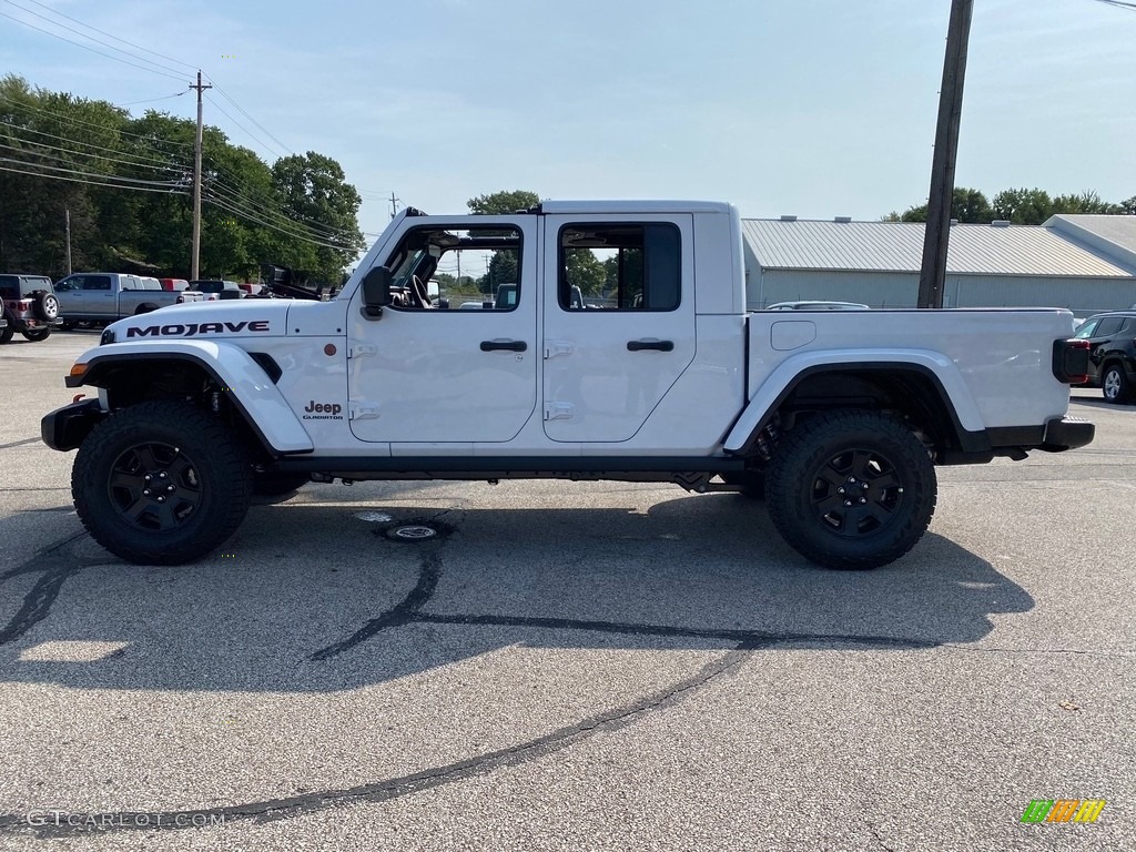 Bright White 2021 Jeep Gladiator Mojave 4x4 Exterior Photo #139528351