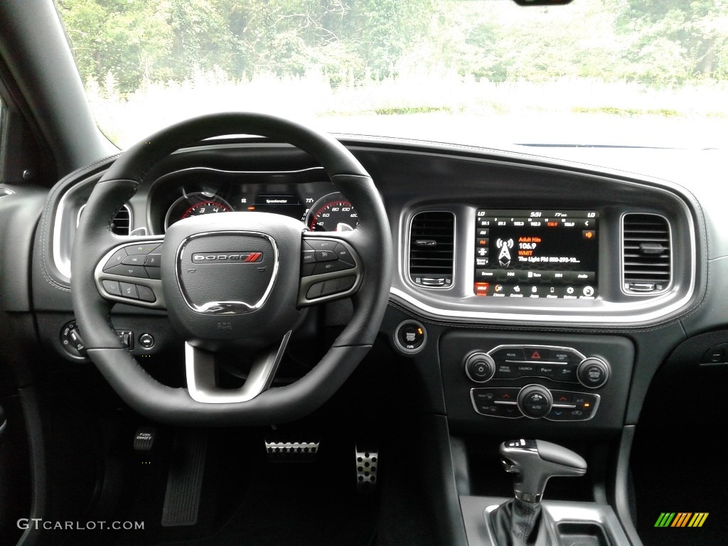 2020 Charger Scat Pack - Frostbite / Black photo #18