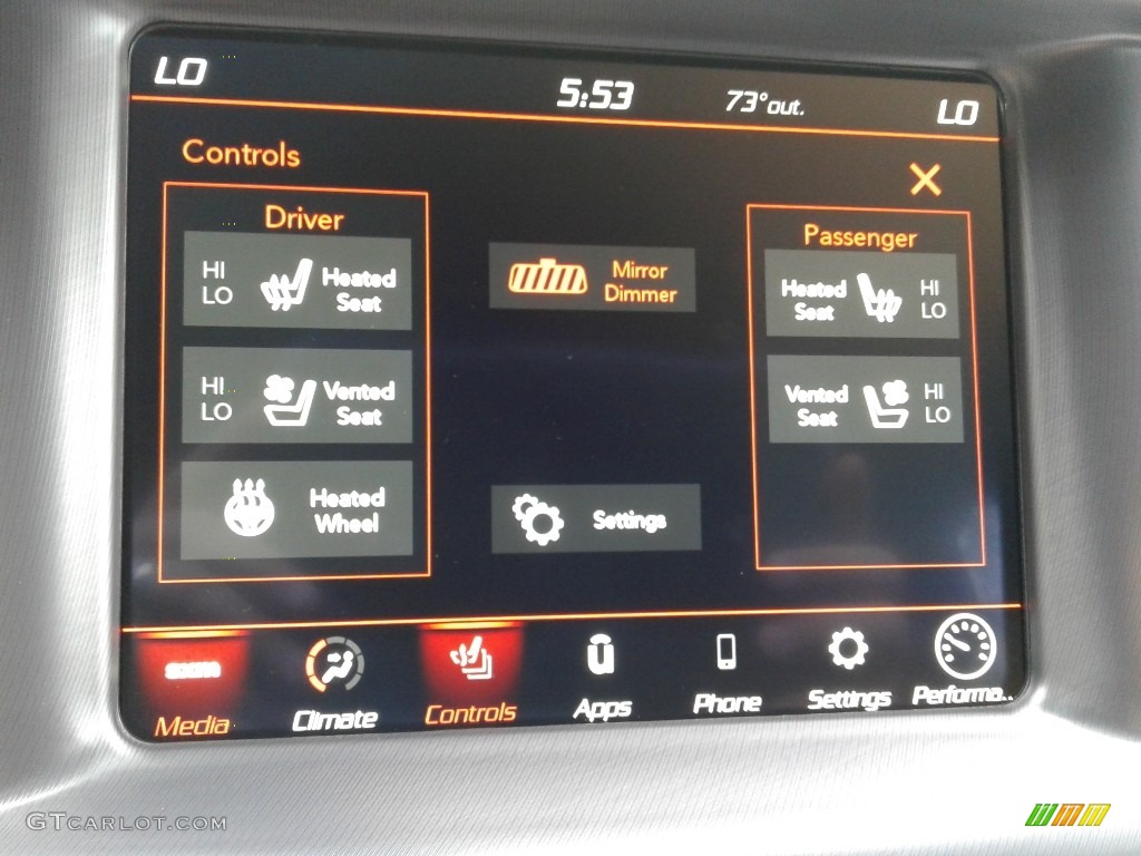 2020 Charger Scat Pack - Frostbite / Black photo #23