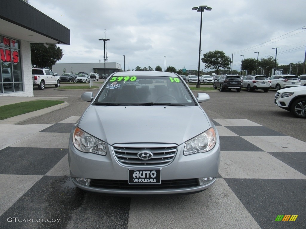 2010 Elantra SE - Liquid Silver / Gray photo #2