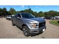 2020 Iconic Silver Ford F150 XL SuperCab 4x4  photo #1