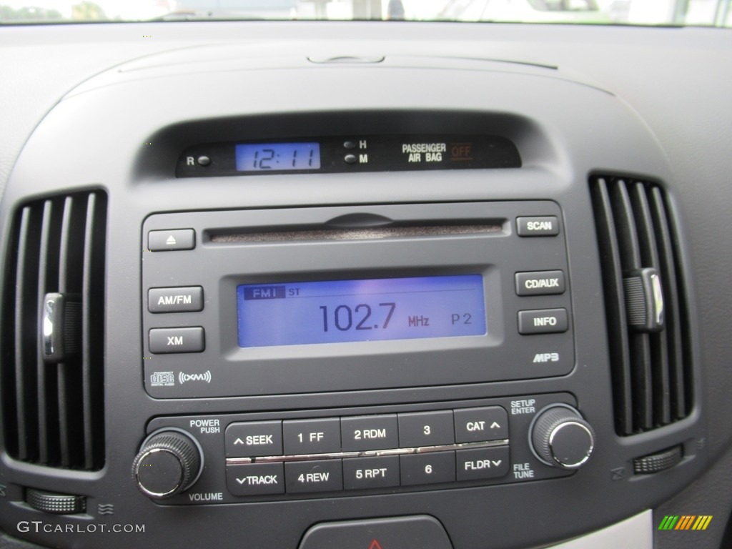 2010 Elantra SE - Liquid Silver / Gray photo #17