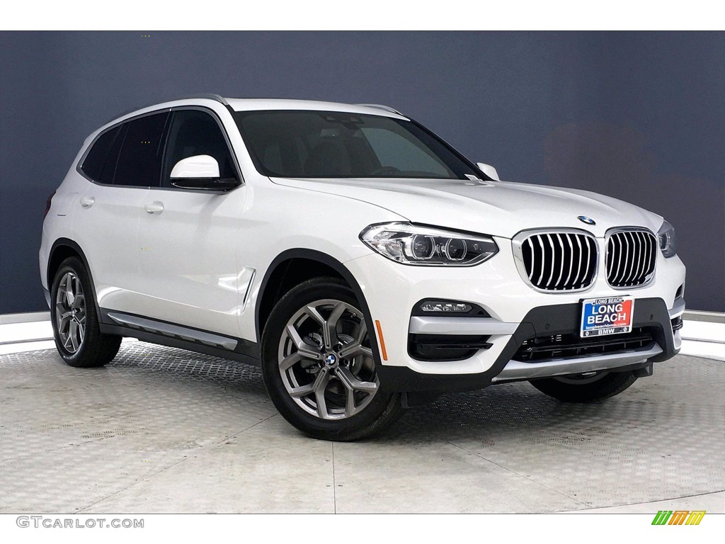 Alpine White 2021 BMW X3 sDrive30i Exterior Photo #139529719