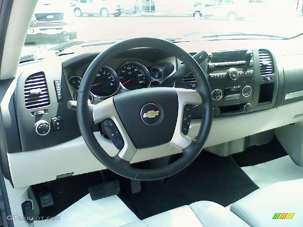 2008 Silverado 1500 LT Extended Cab 4x4 - Graystone Metallic / Dark Titanium photo #14