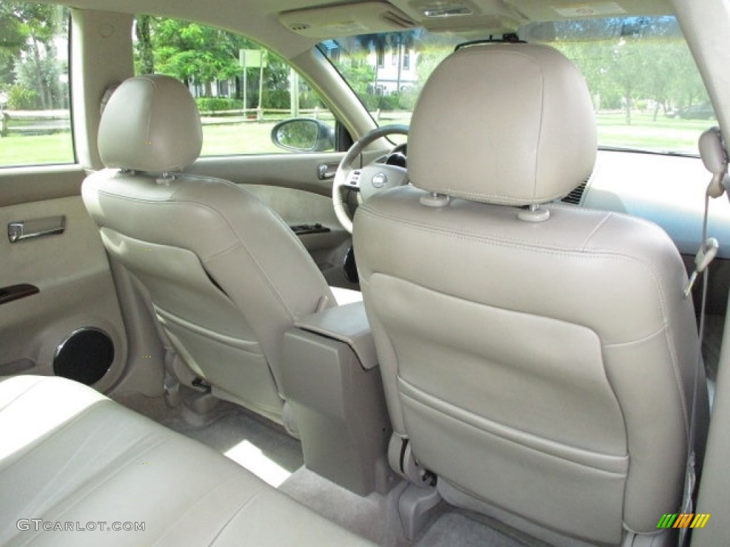 2005 Altima 2.5 S - Mystic Emerald Green / Blond photo #10