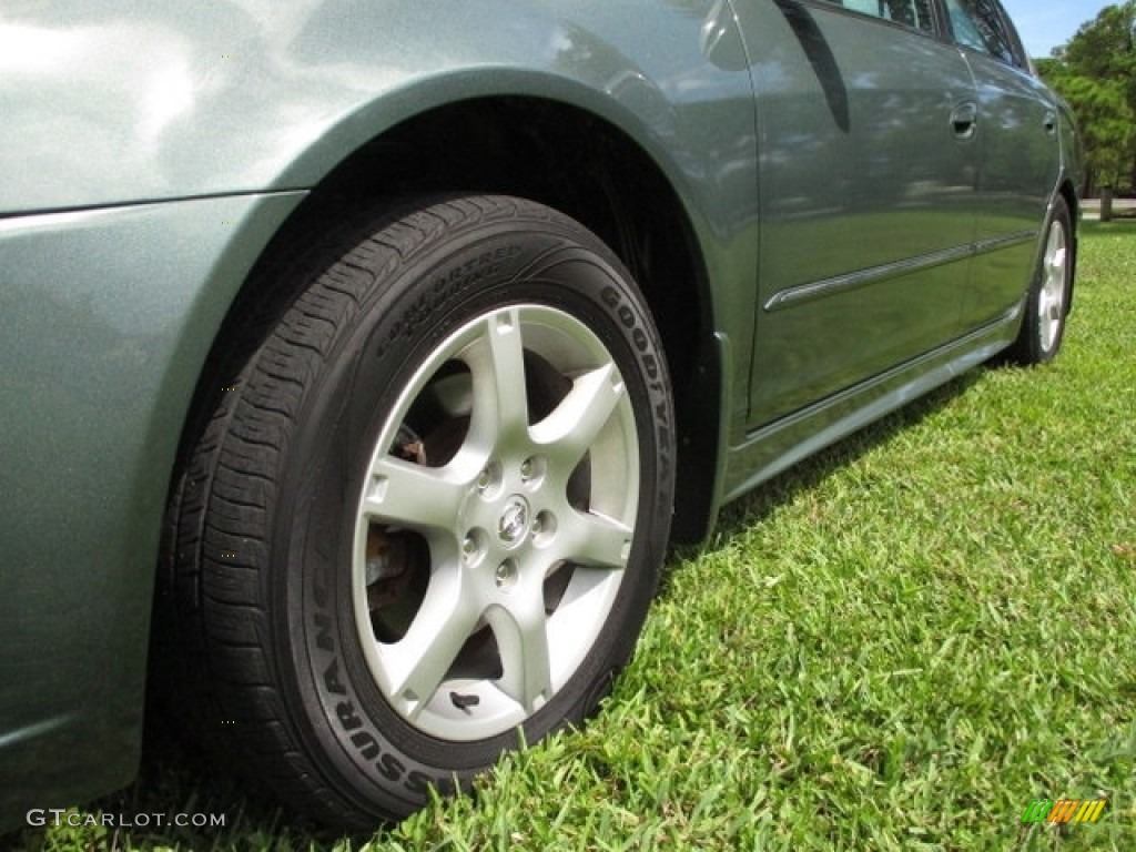 2005 Altima 2.5 S - Mystic Emerald Green / Blond photo #18