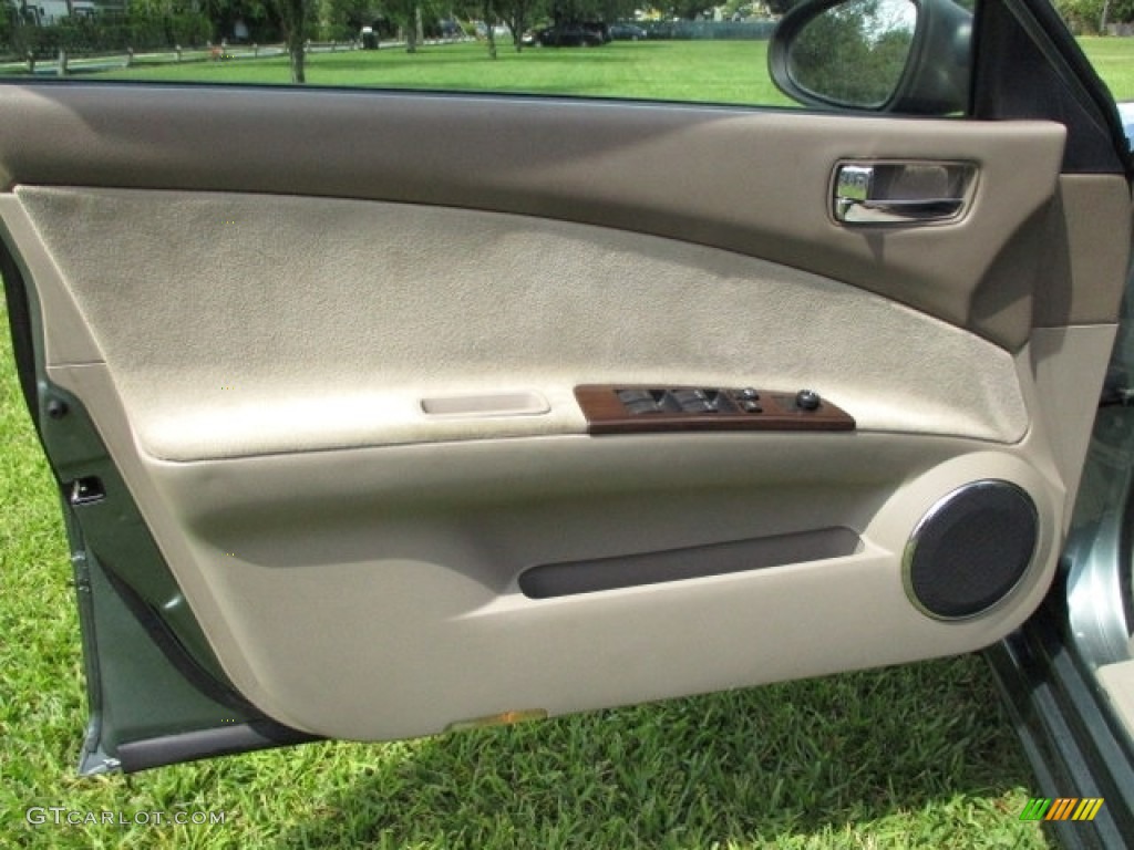 2005 Altima 2.5 S - Mystic Emerald Green / Blond photo #50