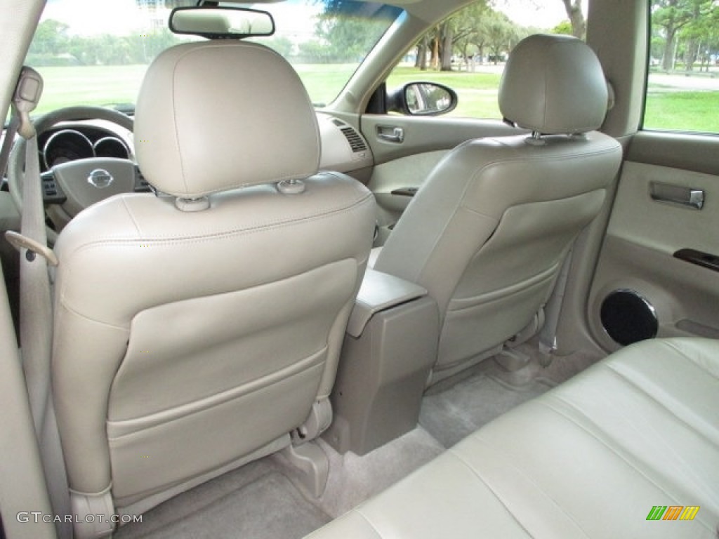 2005 Altima 2.5 S - Mystic Emerald Green / Blond photo #55