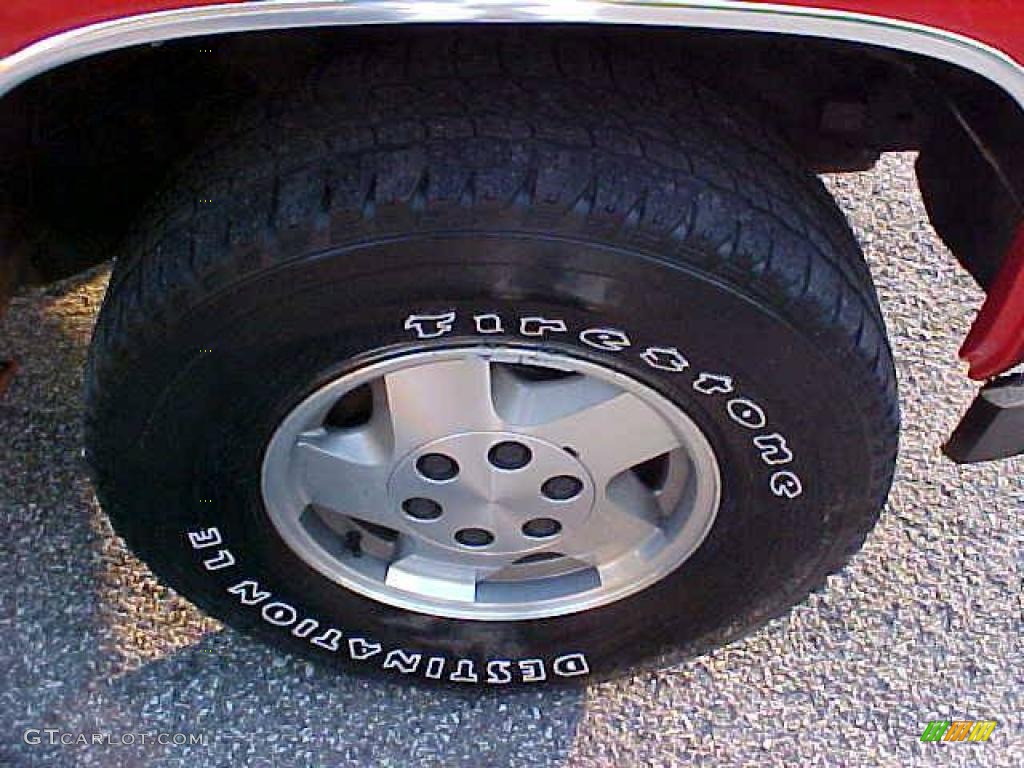 1995 C/K K1500 Silverado Z71 Extended Cab 4x4 - Victory Red / Gray photo #4