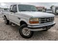1996 Oxford White Ford F250 XL Extended Cab 4x4  photo #1