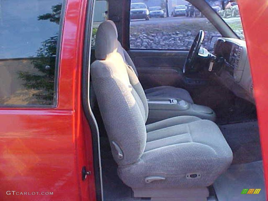 1995 C/K K1500 Silverado Z71 Extended Cab 4x4 - Victory Red / Gray photo #5