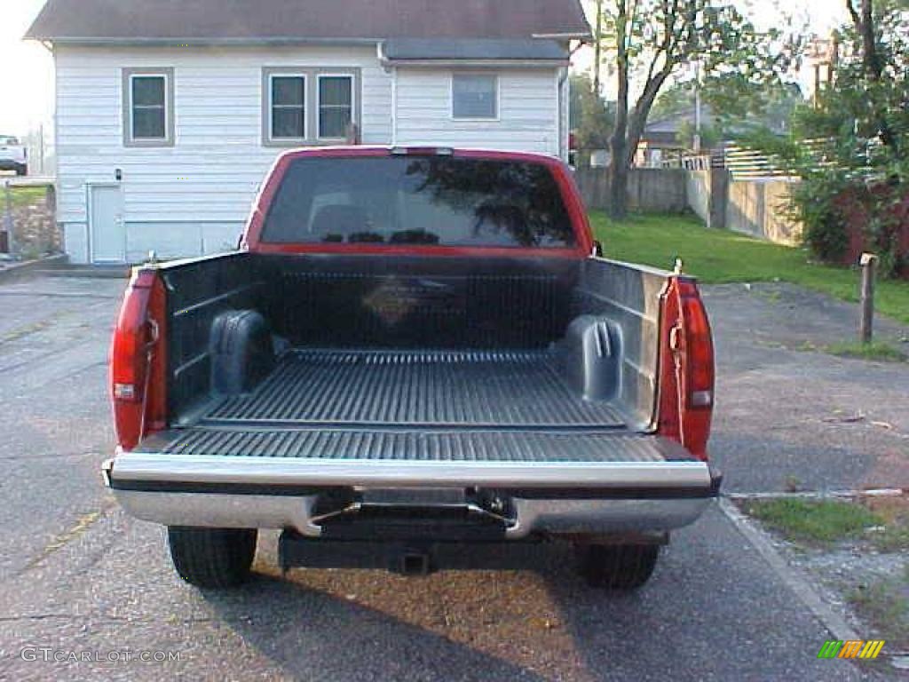 1995 C/K K1500 Silverado Z71 Extended Cab 4x4 - Victory Red / Gray photo #7