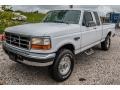 Oxford White 1996 Ford F250 XL Extended Cab 4x4 Exterior